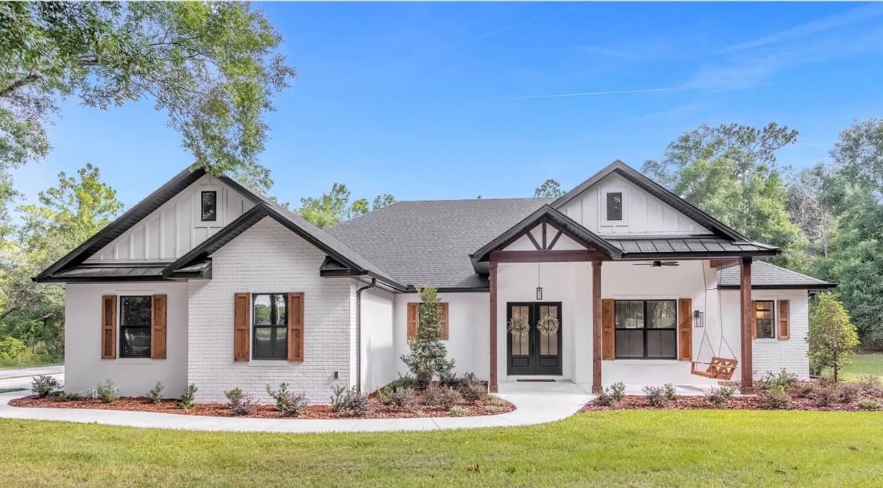 Custom home rendering